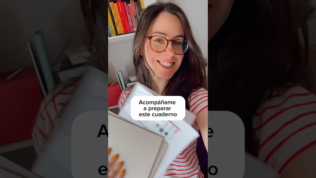 Preparando un cuaderno 📒 #asmrvideo #asmr #shorts