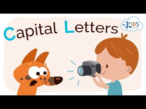 Capital Letters for Kids | Grammar for 1st Grade | Kids Academy