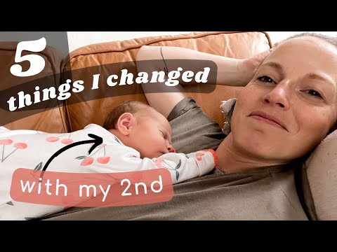 Second baby: 5 things I changed (and kept the same)