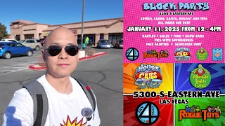 Block Party - January 2025 - House of Cars, Alternate Reality Comics, My 4 Sons, Rogue Toys