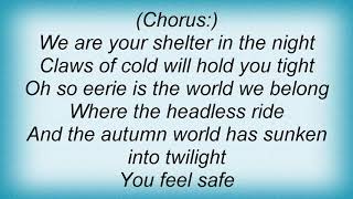 Serenity - Sheltered (By The Obscure) Lyrics
