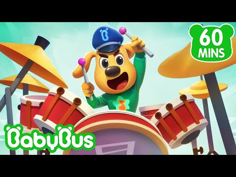 Capa de Baterista | Detetive Labrador Compilação | Desenhos Animados & Desenhos Infantis 🐼 por BabyBus