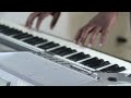 4k Blurry Hands Playing Piano 2 24 Fps Free Stock Footage