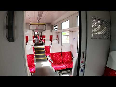 Vlakom, Bratislava - Nitra a späť 2021 (4K)