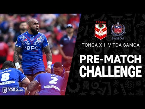 NRL Highlights | Tonga XIII v Toa Samoa | 2025 Pacific Championships | Pre Match Challenge | Round 2