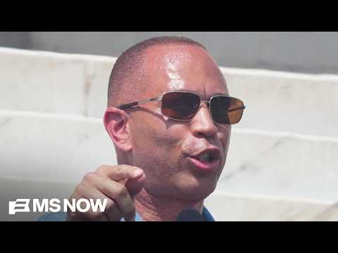 WATCH: Rep. Hakeem Jeffries speaks at voting rights rally in DC