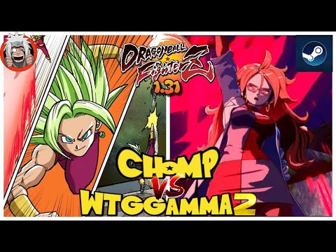 DBFZ Chomp vs WTG_Gamma_2 - Crazy Fights! - Ver 1.31