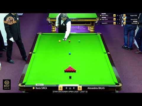 Rares SINCA - Alexandru BALAS - STAR SNOOKER OPEN 2020