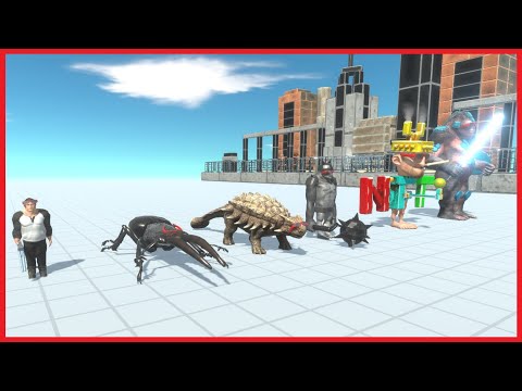 RANDOM UNITS |#20| VS EVERY FACTIONS - ANIMAL REVOLT BATTLE SIMULATOR