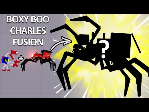 What If BOXY BOO Fused With CHOO CHOO CHARLES - Project Playtime - People Playground