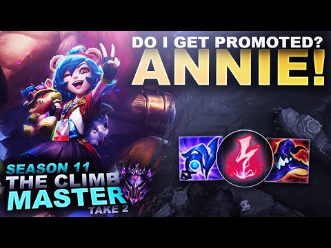 DO I GET PROMOTED ON ANNIE!?! - Climb to Master S11 | League of Legends
