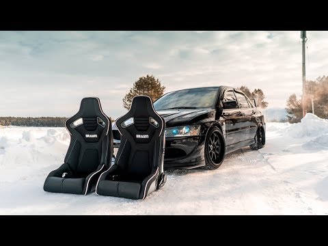 New Braum Racing Seats for the Evo!