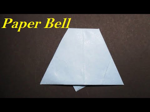 Paper Bell - How to make a Bell With Paper