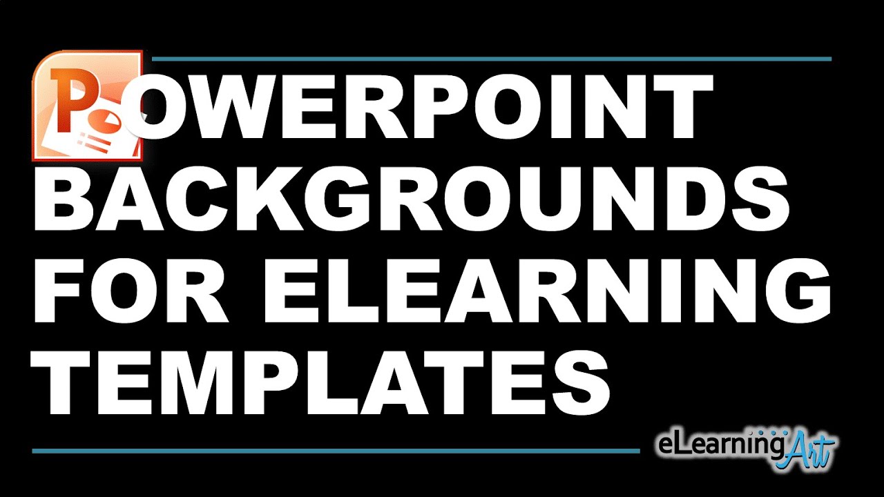 PowerPoint Backgrounds for eLearning Templates