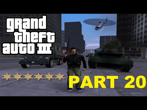 GTA 3 - 6 star wanted level playthrough - Part 20