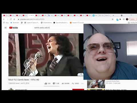 Requested Reaction/SOLO TU/Camilo Sesto - 1976