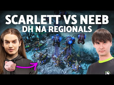 Scarlett QUEEN DROPS against Neeb | DH Atlanta NA Regionals (Bo5 ZvP) - StarCraft 2