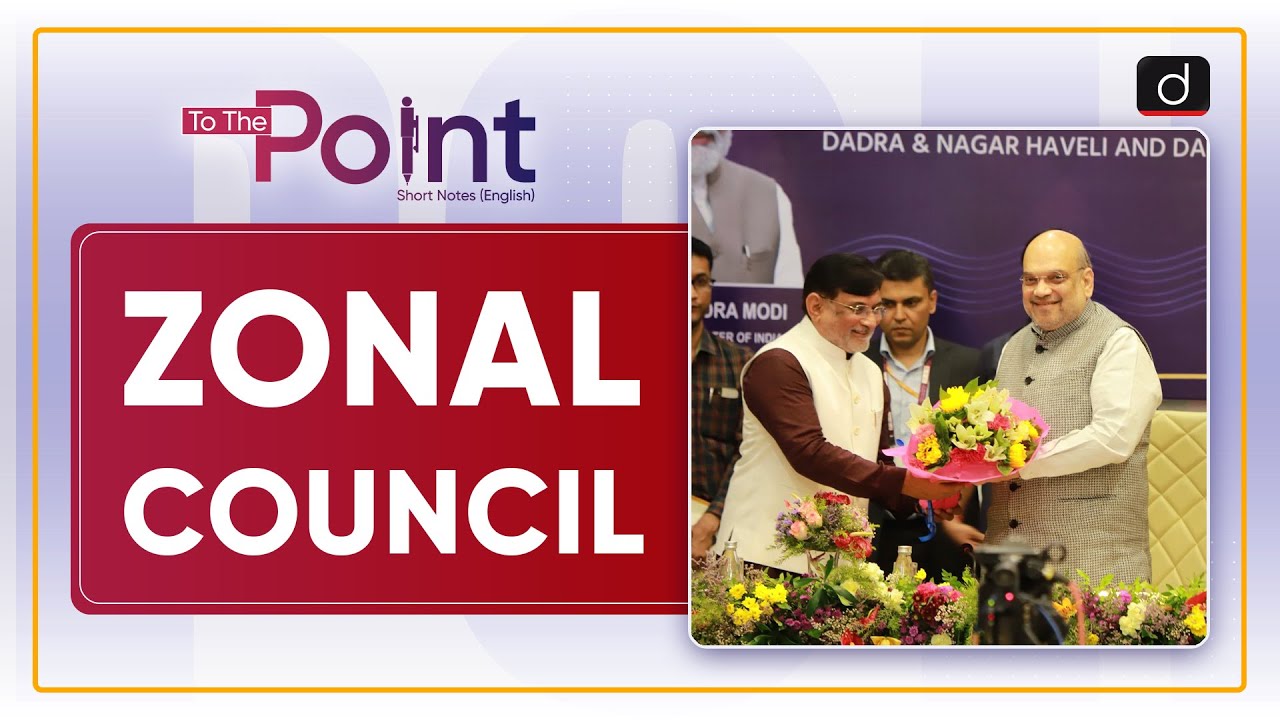 Video tutorial explaining the working of Zonal Councils in India