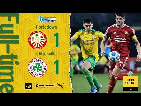 HIGHLIGHTS | Portadown 1-1 Cliftonville