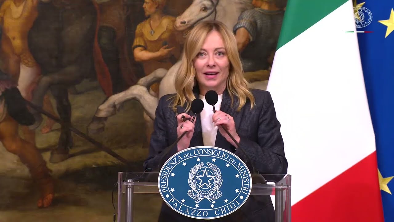 DICHIARAZIONI CONGIUNTE DEL PRESIDENTE GIORGIA MELONI E DEL PRIMO MINISTRO CROATO ANDREJ PLENKOVIĆ