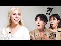 When Koreans Meet Beautiful European Girl For The First Time