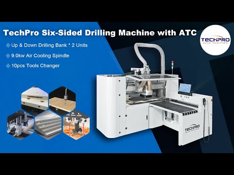 Best Budget CNC Six Side Drilling Machines for Wood in 2025