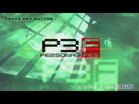Let's Play Persona 3 FES (BLIND) Part 1: GUN CONTROL