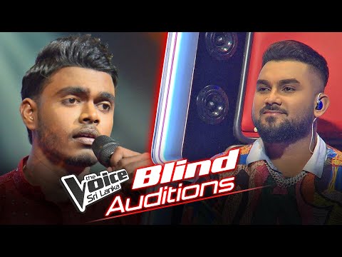 Kalana Wijesinghe | Pin Manda Ranga (පින් මන්ද රංග) | Blind Auditions | The Voice Sri Lanka