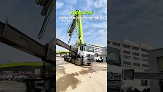 Pompe à béton Zoomlion Used 63m Mercedes Benz Chassis Concrete PumpTruck à vendre - Image 5 | Machineryline LU Pompe à béton Zoomlion Used 63m Mercedes Benz Chassis Concrete PumpTruck | Image 5 - Machineryline