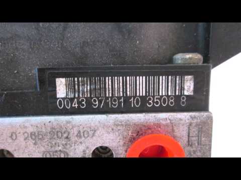 1998 Mercedes CLK320 ABS/VSA Modulator / (anti lock brake) ABS PUMP 0034312412 - mbiparts.com... OEM