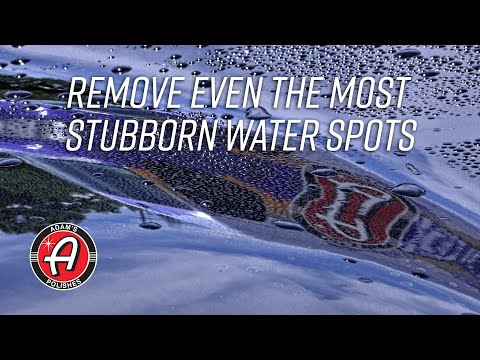 How to Remove Water Spots of Any Age From Your Finish