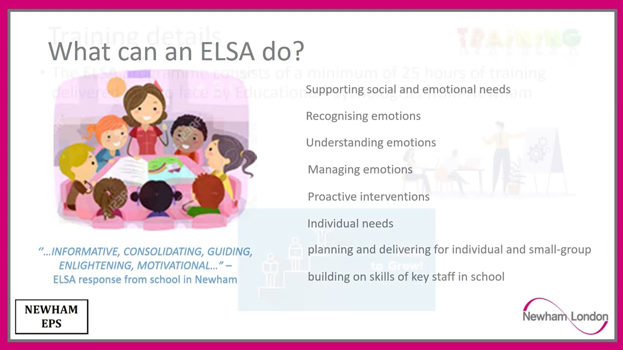 Emotional Literacy Support Assistant (ELSA)