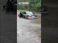 Watch: Torrential Rain Causes Flash Flooding in The Woodlands, Texas, Stranding Driver