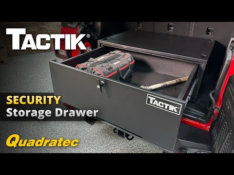 Tactik Security Storage Box for Jeep Wrangler JK & Wrangler JL
