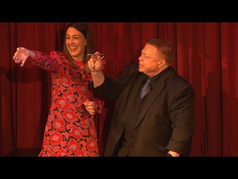 Magician Bobby Torkova performs The Ring in Walnut