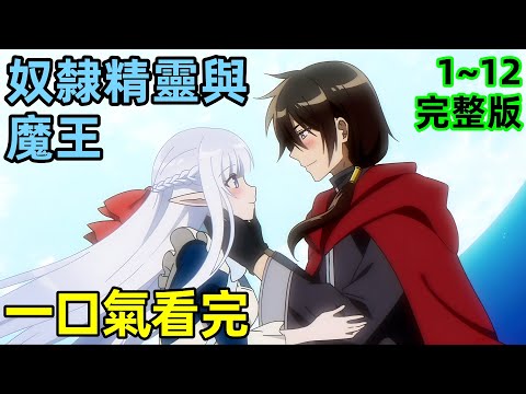 一口氣看完【身為魔王的我娶了奴隸精靈為妻，該如何表白我的愛？】1~12全集完整版，4月新番