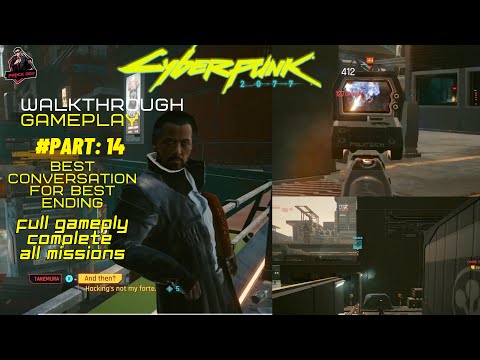 CYBERPUNK 2077 Walkthrough Gameplay Part 14 | Meet Takemura full mission
