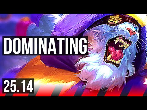 RENGAR vs AATROX (TOP) | Dominating | KR Diamond | 25.14