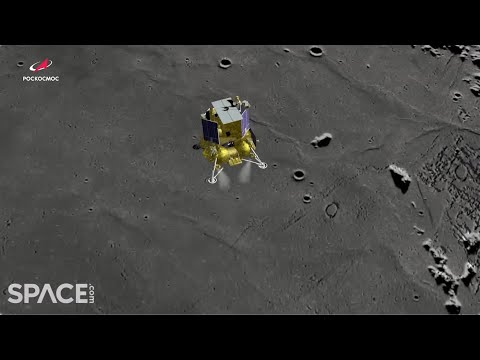 Russia's Luna-25 lunar lander crashes in moon, ending mission