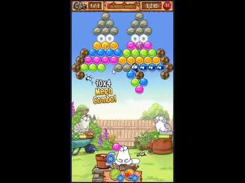 Simon's Cat Pop Time Level 187 - NO BOOSTERS 😺 | SKILLGAMING ✔️