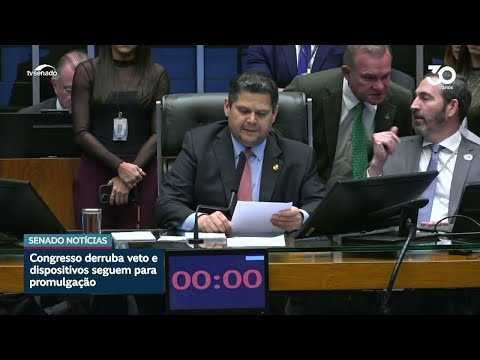 Congresso derruba veto que beneficia municípios inadimplentes de até 65 mil habitantes