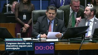 Congresso derruba veto que beneficia municípios inadimplentes de até 65 mil habitantes