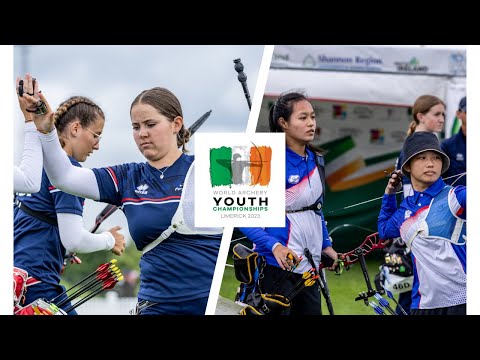France v Chinese Taipei – recurve U18 women team bronze | Limerick 2023 World Archery Youth Champs