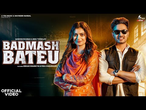Badmash Bateu ​⁠@MasoomSharma  Ashu T, Kehar Kharkiya, Fiza Choudhary | New Haryanvi Song