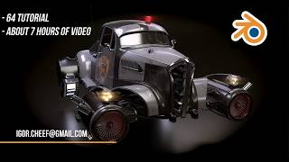 Creating a Retro Futuristic Car video thumbnail