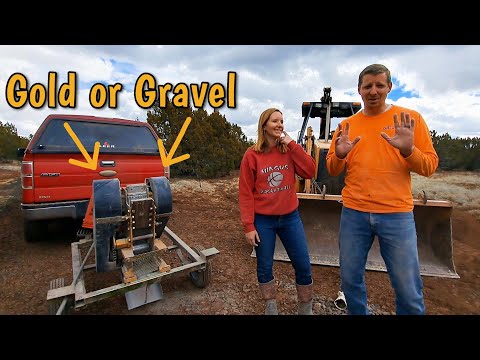 From GOLD Mining To GRAVEL Making! ROCK CRUSHER On The Homestead