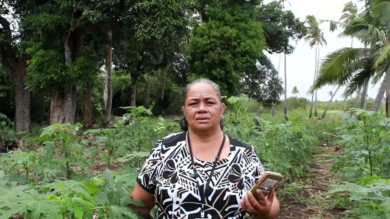 Malia from Tonga 🇹🇴 gives her message for #IGrowYourFood