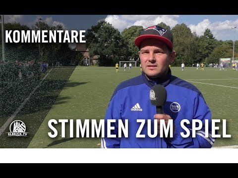 Die Stimmen zum Spiel | TuS Berne II - Rahlstedter SC II (7. Spieltag, Kreisliga 6)