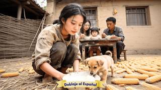 Comía restos bajo la mesa… ¡era hija del magnate! Él vuelve, llora y exige disculpas