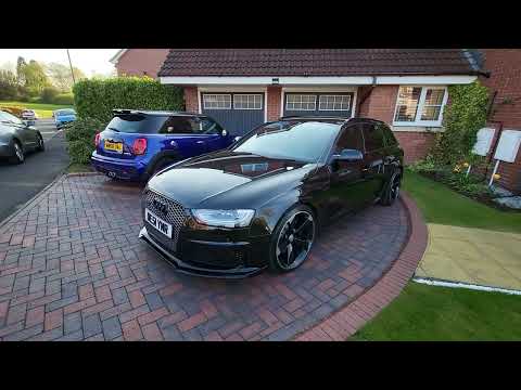 Software giants stunning B8.5 Audi RS4 Onyx Crytal Effect Black